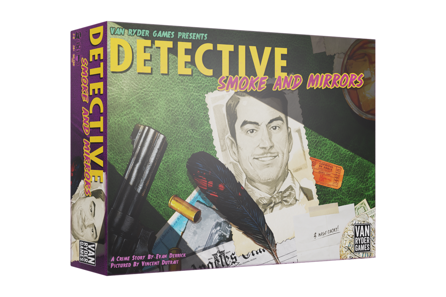 The Vinyl Detective 5巻セット Detective: Smoke & Mirrors – Van Ryder Games