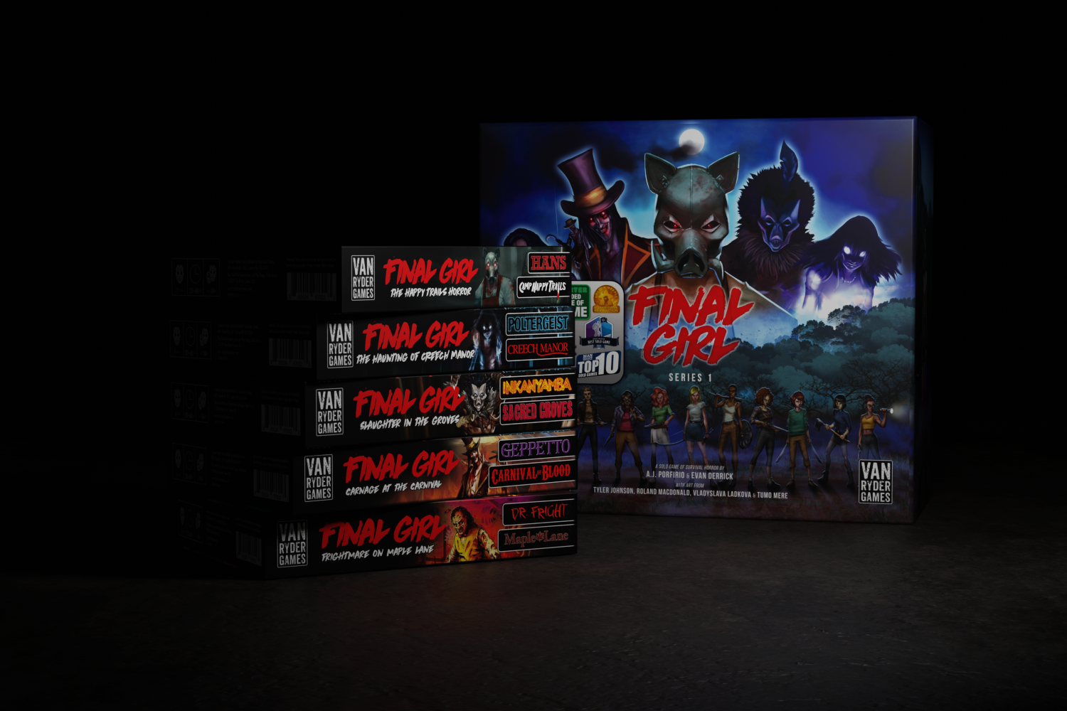 Final Girl Madness in the Dark | Van Ryder Games - Con T de Tlacuache Final Girl Madness in the Dark | Van Ryder Games - Con T de Tlacuache