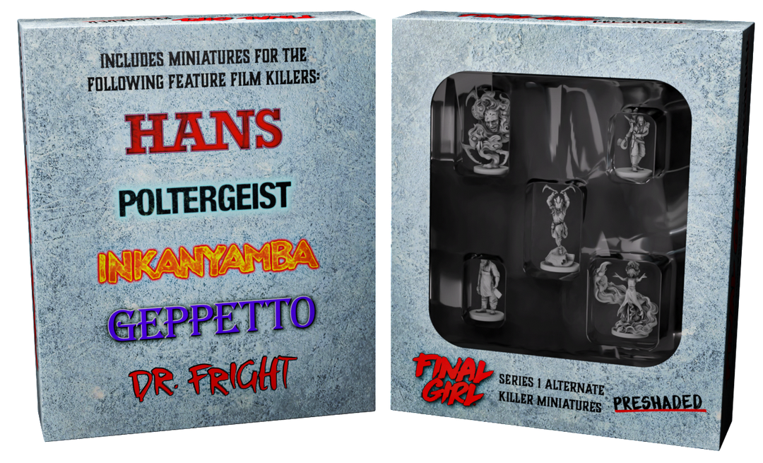 Final Girl: S1 Alt Killer Minis (Preshaded)