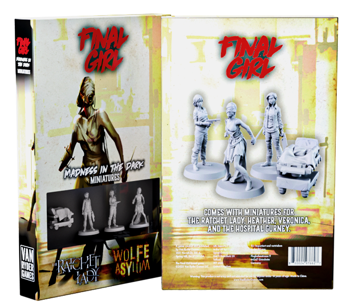 Final Girl: Madness in the Dark Miniatures