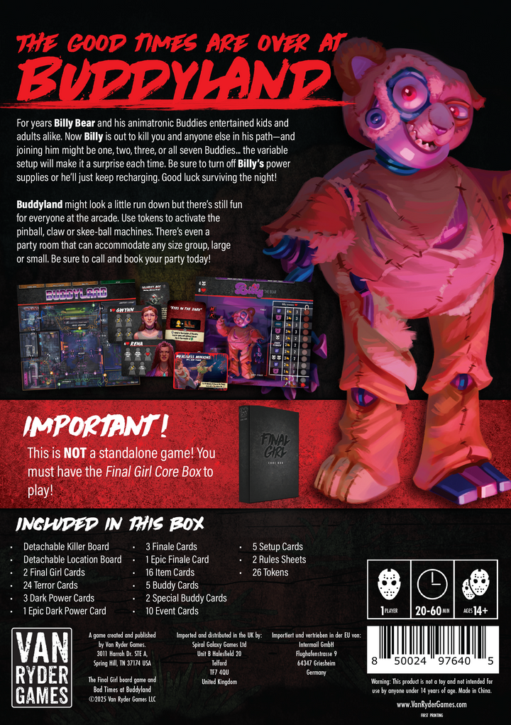 Final Girl: Bad Times at Buddyland