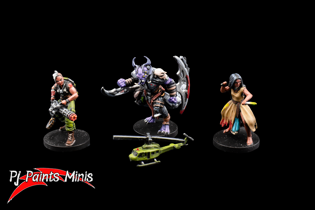 Final Girl: The Green Terror Miniatures