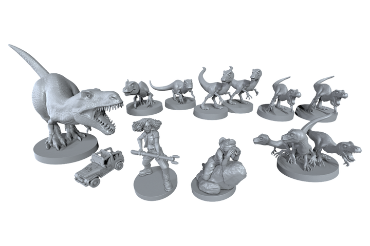 Final Girl: The Raptor Games Miniatures