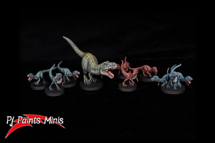 Final Girl: The Raptor Games Miniatures