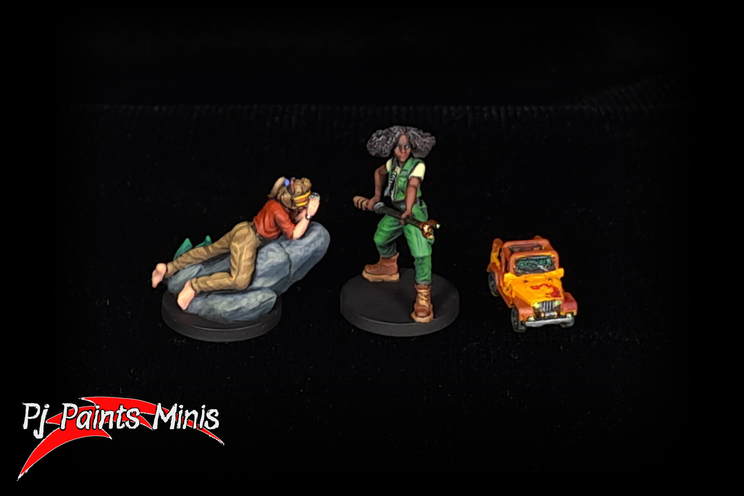 Final Girl: The Raptor Games Miniatures