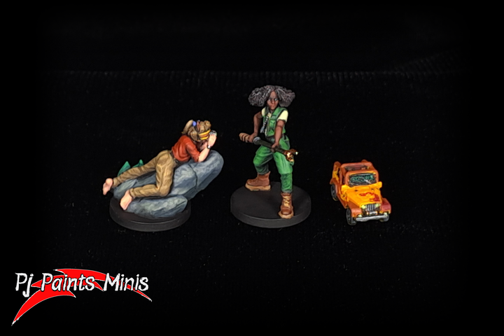 Final Girl: The Raptor Games Miniatures
