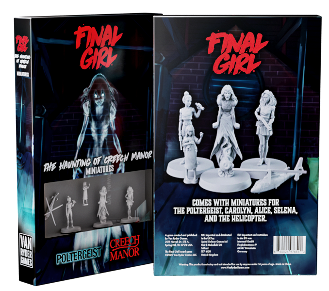 Final Girl: Haunting of Creech Manor Miniatures