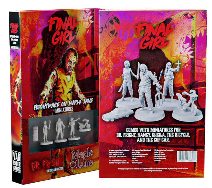 Final Girl: Frightmare on Maple Lane Miniatures