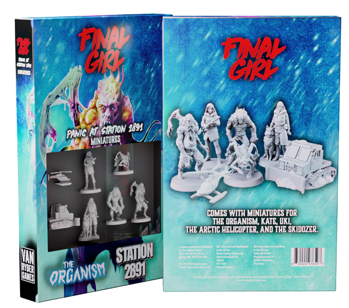 Final Girl: Panic at Station 2891 Miniatures