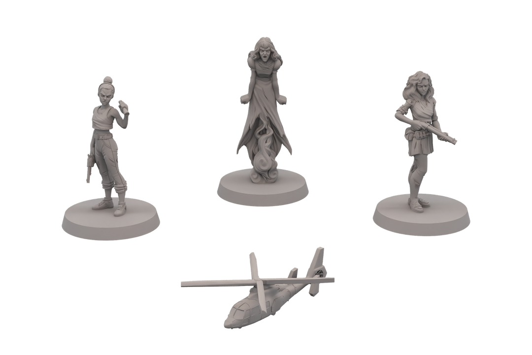 Final Girl: Haunting of Creech Manor Miniatures