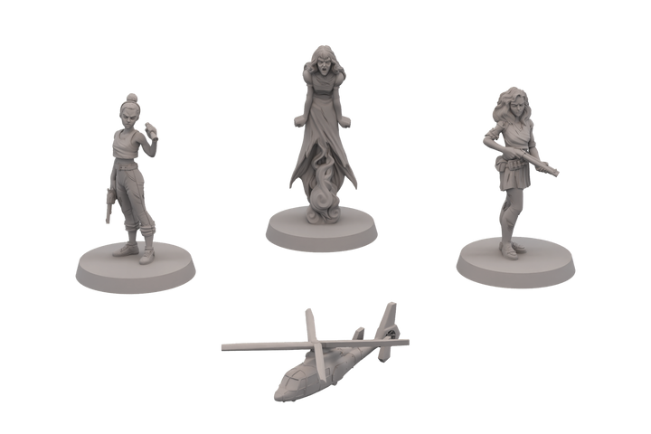 Final Girl: Haunting of Creech Manor Miniatures