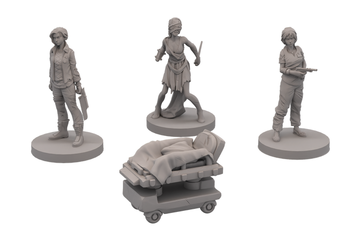 Final Girl: Madness in the Dark Miniatures