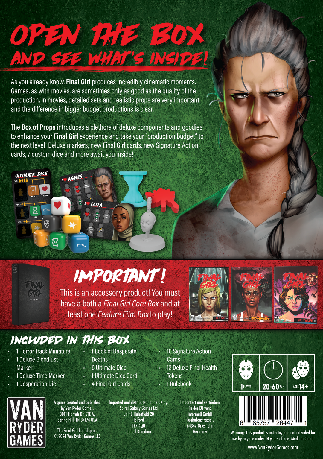 Final Girl: Box of Props