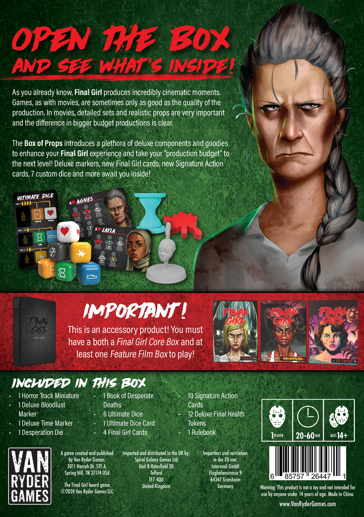 Final Girl: Box of Props