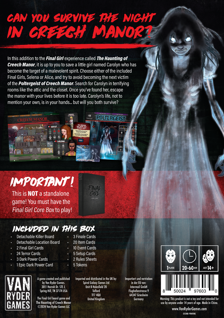 Final Girl: Haunting of Creech Manor