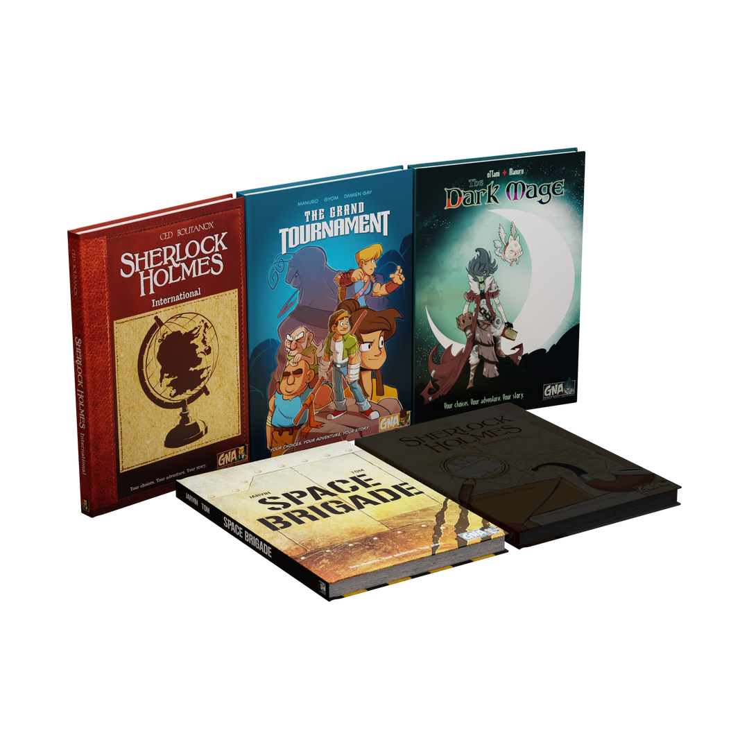 Graphic Novel Adventures Season 4 (With Slipcase and Spacer)   ***Does not include Sherlock Holmes: The Beginning!***