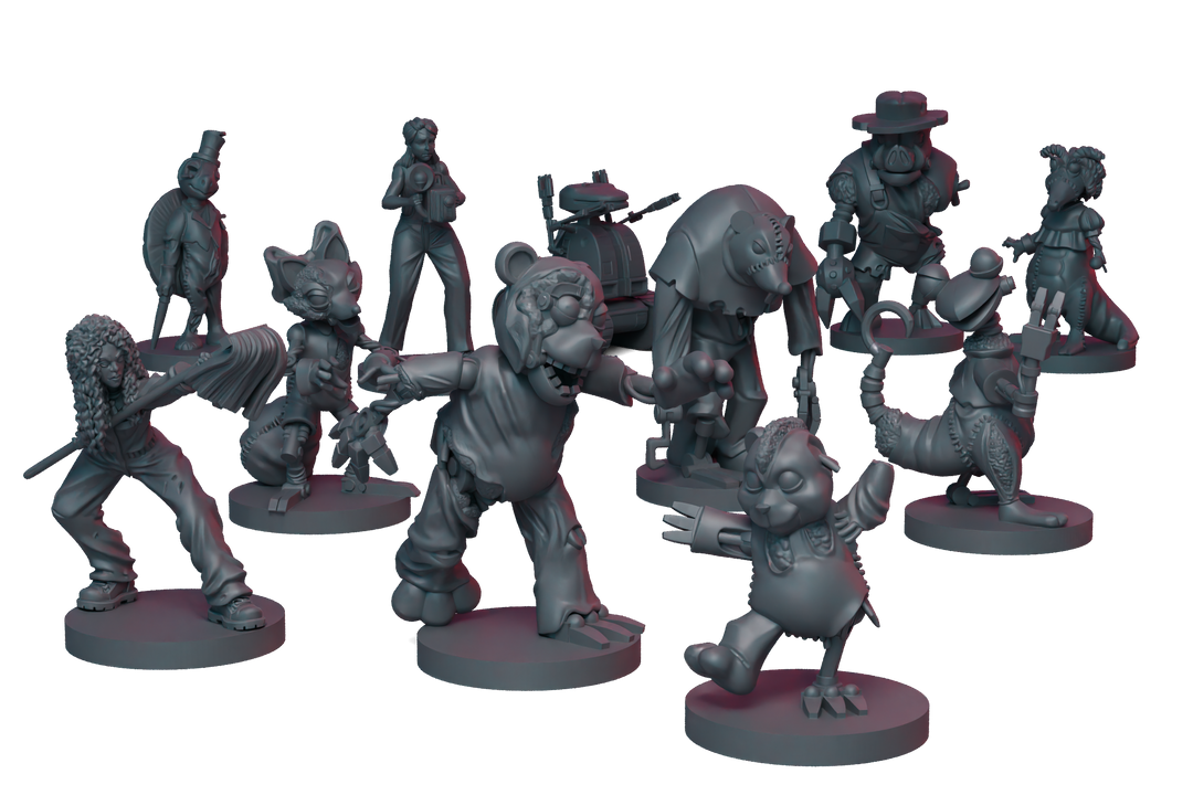 Bad Times at Buddyland Miniatures