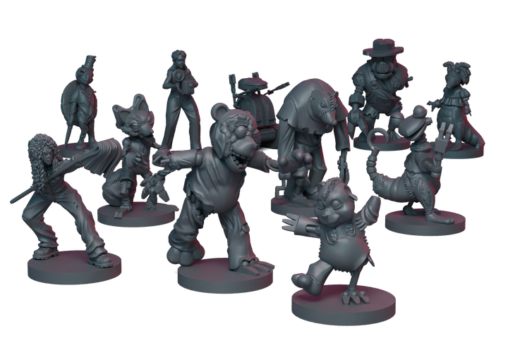 Bad Times at Buddyland Miniatures
