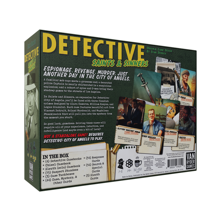 Detective: Saints & Sinners (No Cloak & Daggered)