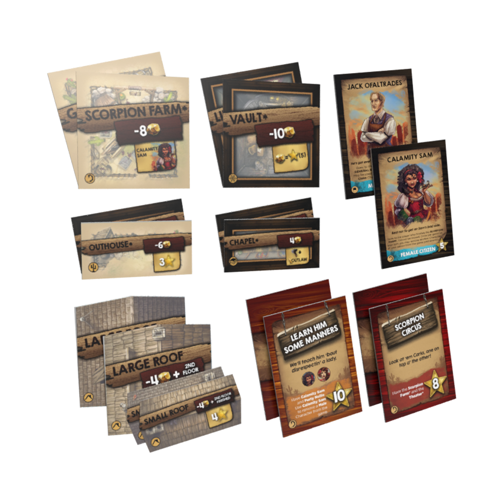 Saloon Tycoon: Boomtown Expansions with Storage Boards