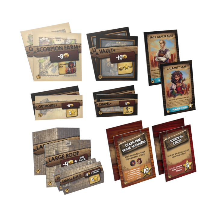 Saloon Tycoon: Boomtown Expansions with Storage Boards