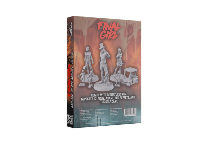 Final Girl: Carnage at the Carnival Miniatures