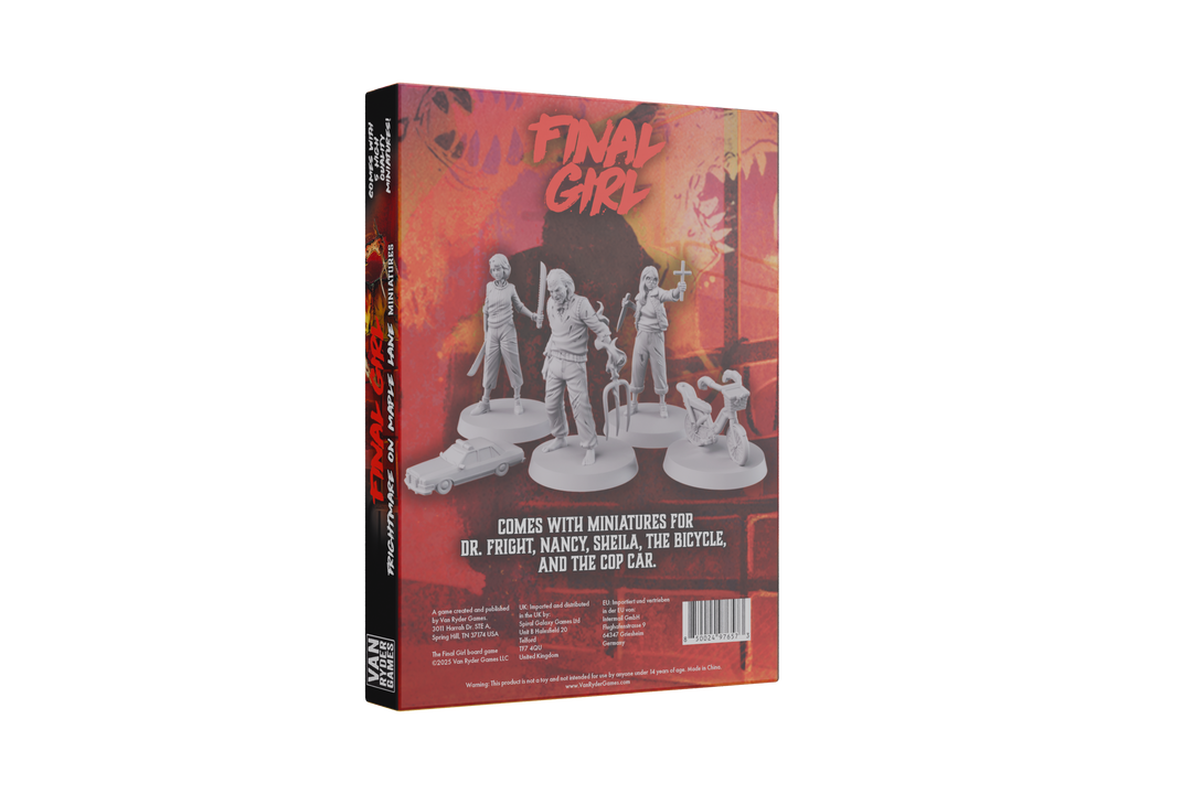 Final Girl: Frightmare on Maple Lane Miniatures
