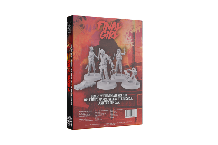 Final Girl: Frightmare on Maple Lane Miniatures