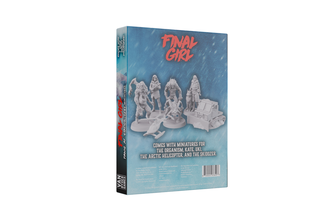 Final Girl: Panic at Station 2891 Miniatures