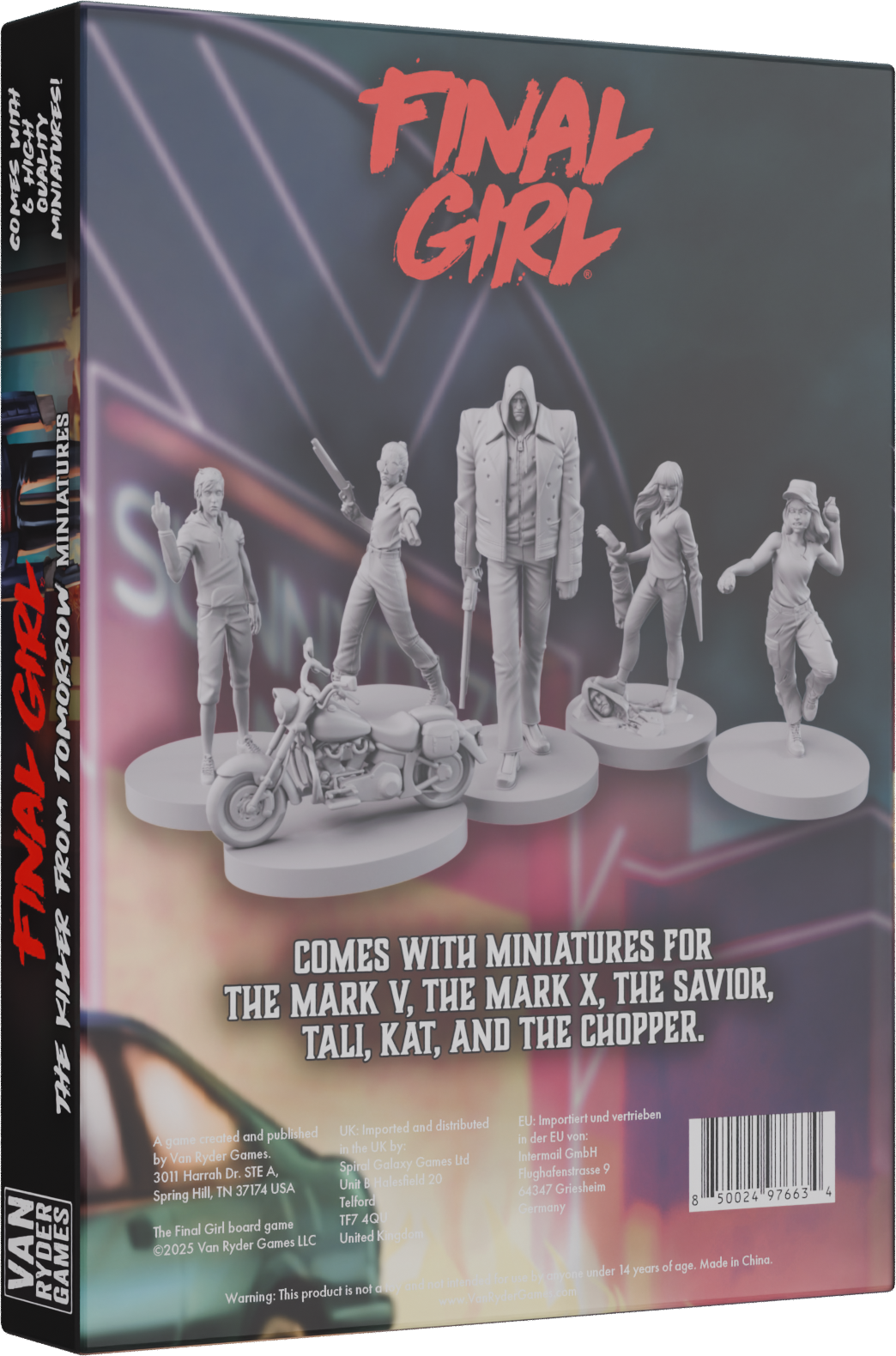 Final Girl: The Killer from Tomorrow Miniatures