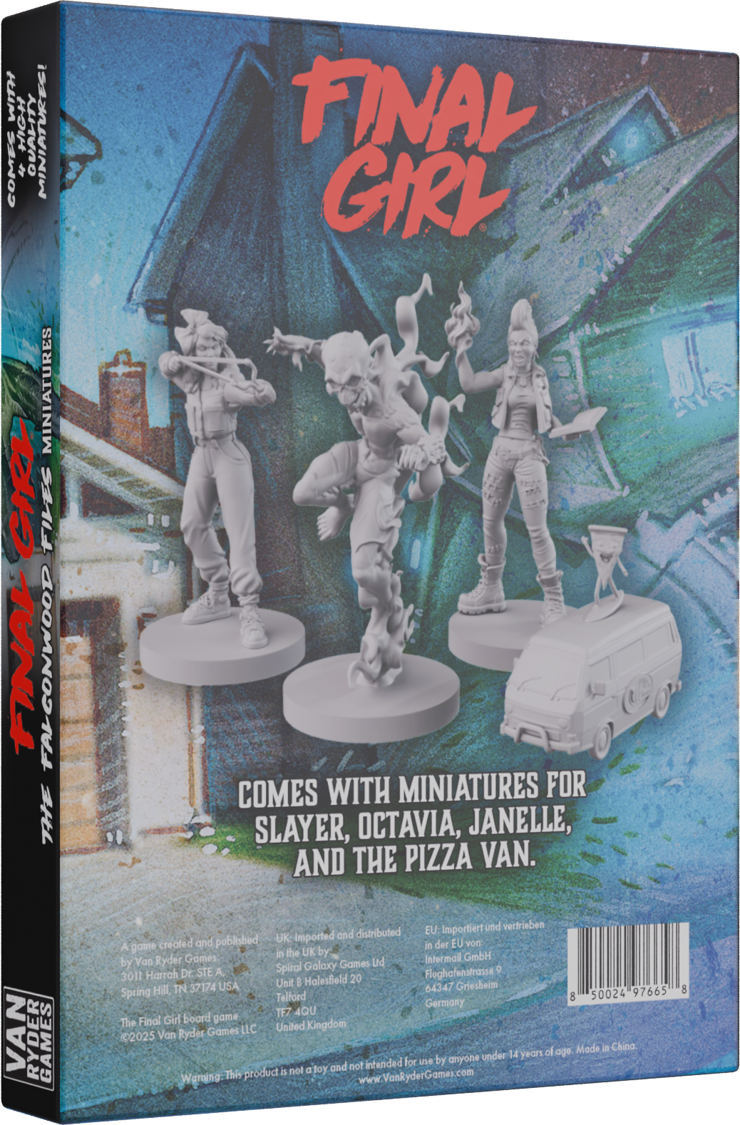 Final Girl: The Falconwood Files Miniatures