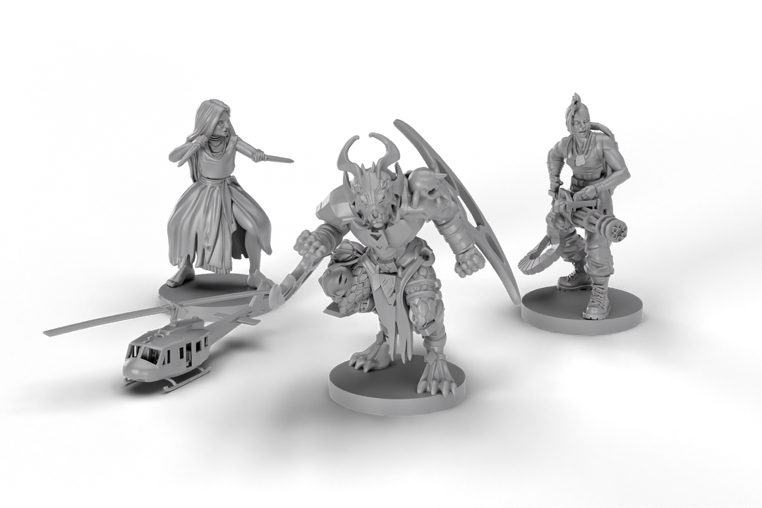 Final Girl: The Green Terror Miniatures