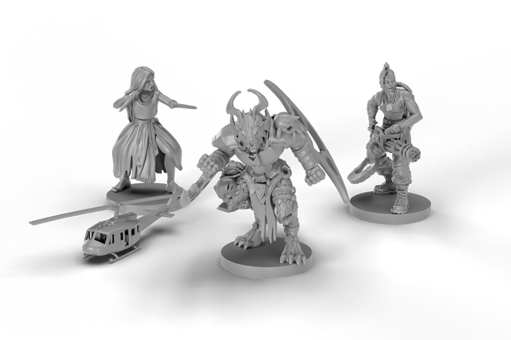 Final Girl: The Green Terror Miniatures