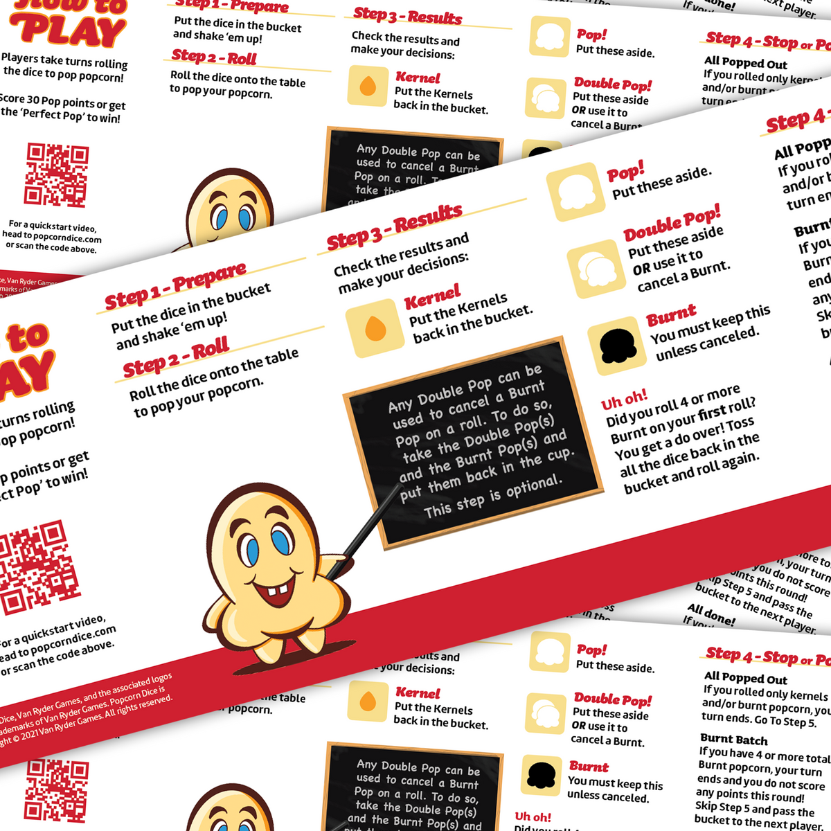 Popcorn Dice – Van Ryder Games